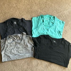 Like new size large maternity tops